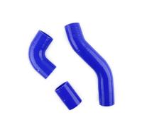 MINJKL Durites de radiateur Compatible avec Land pour Rover pour Defender 90 110 130 1994 1995 1996 1997 1998 300TDI Kit De Tuyau De Radiateur en Silicone pour Voiture pour Turbo Intercooler(Blue)