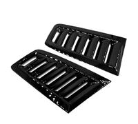 MINJKL grilles d'aération de Capot Grille D'aération Avant pour Capot Voiture Compatible avec Civic pour Accord 9TH 10TH EK EG S2000(Black)