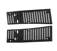 MINJKL grilles d'aération de Capot Grille D'essuie-Glace Supérieure Capot avec Clip Compatible avec Nissan pour Hardbody pour Navara D21 pour Pickup 1986-1997 66814-0S700(Pair)