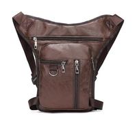 MINJKL Sac de Selle Moto Sac Banane pour Voyage Moto Hommes Et Femmes Poitrine De Loisirs pour Jambes Tombantes Cuisses Hanches Ceinture