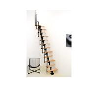 Minka Escalier à pas japonais en bois et métal H. 293 cm - Twister - 27310