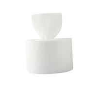 minkissy 1 Boîte démaquiller le coton les serviettes corps lingettes visage lavage peau débarbouillettes pour le visage dissolvant jetable pas d'éponges eponge blanche