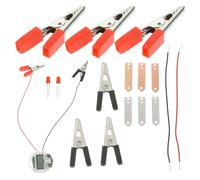 minkissy 1 Ensemble Kit Expérimental DIY de Batterie de Fruits Horloge à Pomme de Terre pour Étudiants pour École et Expérience Scientifique Amusante et Éducative