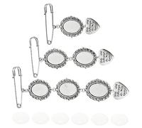 minkissy 1 Ensemble Pendentif De Broche Photo Bijoux Faisant Des Pendentifs Charmes De Pendentif à Cadre Photo Charme Du Cadre Photo Pendentifs Photos Silver Un Verre