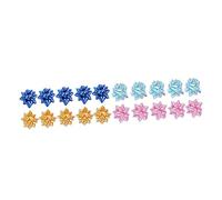 minkissy 1 Jeu Décoration Fleur Étoile Ruban Arcs De Noël pour L'emballage Mini Arc De De Arc De Mariage Présent Décorations De Noël Trousse L'animal De Compagnie 50 Pièces