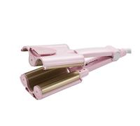 minkissy 1 Jeu fer à lisser Boucleur électrique machine d'épilation complète du corps chauffe-cire à sucre outil de cire de dame chauffe-cire pour cheveux tube en aluminium rose