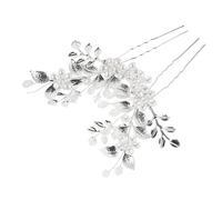 minkissy 1 Paire De Peignes De Mariée Accessoires De Fête Mariage Petite Coiffure Communion Mariée Strass Scintillants Incrustés Décorations De Coiffe Bleu Marine Pour Enterrement