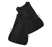 minkissy 1 Paire tablier broder chapeau organisateur miroir à cils pour extensions de cils coudre un patch appliques pour vêtements coudre des patchs pour vestes polyester Black