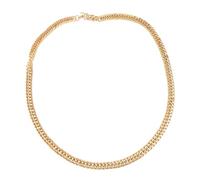 minkissy 1 Pièce bijoux de cou accessoires hip-hop chaîne pour hommes houblon collier chaîne hip hop grosse chaîne épaisse décor de cou actuel chaîne de mode Acier au titane Doré