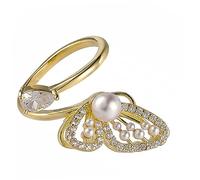 minkissy 1 Pièce De Bague En Perles Décoratives Pour Articulations Bague Décorative Pour Femmes Bijoux Pour