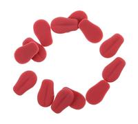 minkissy 10 pièces Langue Miniature Réaliste pour Poupées et Peluches Accessoires DIY pour Création de Jouets Langue Simulée pour Animaux