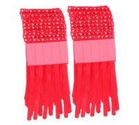 minkissy 100 Pièces Bracelet d'identité Bracelet identification Bracelet patient hospitalier bandes d'identification des patients bracelets d'identification médicale PVC rouge