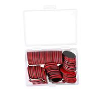 minkissy 100 Pièces Jetons de Comptage Plastique Bicolores pour Garçon Fille Aides Pédagogiques Mathématiques Jouets Éducatifs pour Apprentissage