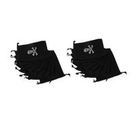 minkissy 100 Pièces Pochette de Cordon Halloween Pirate Durable pour et Sacs à Coulisse Réutilisables pour Fête et Rangement