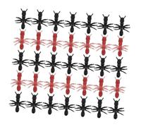 minkissy 1000 pièces Fourmis Factices Réalistes Plastique Décorations Simulées pour Fête Halloween Accessoires de Farce et Exploration Éducative Modèle Noir et Marron pour Adultes