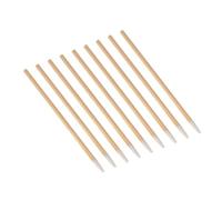 minkissy 100pièces Coton-tige Jetable Bois Et Coton Pour Nettoyage Cosmétique Et Retrait De Maquillage Lot