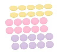 minkissy 108 Pièces Lavage Du Visage Nettoyage Scrubber Éponge Lingettes Soin Du Visage Se Maquiller Fourniture De Cosmétiques Pour Le Bouffée De Maquillage Pvc