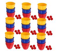 minkissy 10ensembles Gobelets Et Boules pour Magicien Outils De pour Garçon Fille Kit De Tours pour Débutants Accessoires De Fête avec Gobelets Et Boules
