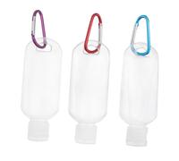 minkissy 10pièces Bouteilles Recharges Transparentes Avec Clip Pour Voyage Flacons Pratiques Pour Lotion Shampoing Et Crèmes