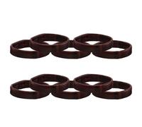minkissy 10pièces Passe-bracelet De Montre Anneaux De Rechange Pour Bracelet De Montre Passant De Bracelet De Anneau De Maintien Pour De Cuir Boucle De De