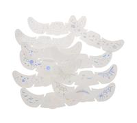 minkissy 10pièces Patchs de Maquillage pour Visage Autocollants Temporaires Effet Taches de Rousseur Décorations Visage Halloween Cosplay Tatouages Éphémères Faciles Utiliser