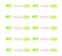 minkissy 10pièces Stylo Dissolvant Pour Vernis à Ongles Correcteurs De Nail Art Outils De Nettoyage Pratiques Élimination Facile Des Bavures Résidus