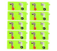 minkissy 10Pièces Unipolaire Spst pour Projets Scientifiques Laboratoire pour Éducation Bricolage Électrique et Facile