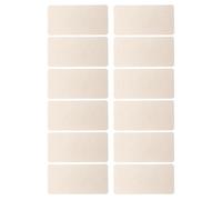 minkissy 12 Pièces Cache D'onde pour Micro-ondes en Feuille de Mica Résistante à Haute Température, Compatible la Cuisine, Prolonge la Durée de Vie du Four