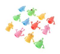 minkissy 12 pièces Marionnettes Doigts TPR Mini Monstres Lumineux Jouets Interactifs Garçon Fille Jeu Storytelling
