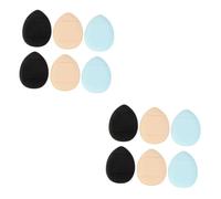 minkissy 12 Pièces Mini bouffée bb cream make up le supleant pluffy bouffée cosmétique mini houppette éponge houppette de maquillage de coussin houppette pour le visage