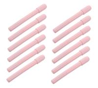 minkissy 12 Pièces Porte-mine Extension Sourcils avec Brosse Intégrée Support Stable pour Crayon à Sourcils Outil Maquillage Précis pour Application Contrôlée