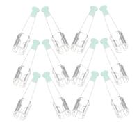 minkissy 12 Pièces Silicone Ear Wax Picker Replacement Tips Reusable Ear Cleaning Accessories For Teens Adults Wet Dry Use