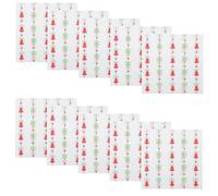 minkissy 120 Pièces Décorations Festives à Motif Cloche pour et Dîners Vaisselle Jetable pour et Événements de Noël