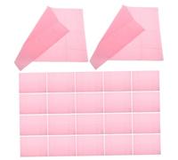 minkissy 125 Pièces Tapis de table à ongles coussin des ongles à ongles tapis à ongles set de table pour salon de manucure clou fournitures matériel d'onglerie tissu non tissé rose