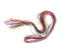 minkissy 14 Pièces Ruban de Garniture Ondulé 5mm en Polypropylène Coloré, Finition Texturée Élégante, pour Travaux Manuels et Couture, Quantité Abondante et Résistance Renforcée