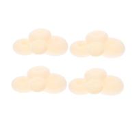 minkissy 16 Pièces Donuts pour Chignon Femme Anneaux Réutilisables pour Volume et Style Accessoires de Coiffure Compactes pour Cheveux Courts et Longs Outils de Création de Chignons pour