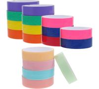 minkissy 18 Rouleaux Rubans Adhésifs à Billes en Plastique, Légers et Faciles à Utiliser, pour DIY et Jouets Anti-stress pour Garçon et Filles et Amis Couleur Aléatoire