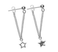 minkissy 1Paire Boucles Oreilles Étoilées Asymétriques Pendantes Et Élégantes Pour Parfaites Pour Toutes Occasions