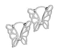 minkissy 1Paire Butterfly Ear Cuff Clip Earrings For Women Elegant Non Pierced Statement Jewelry Pair Of Decorative Butterfly Ear Accessories