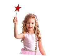 minkissy 1Pc Princesse Couronne Accessoires Cheveux Tresse Princesse Cheveux Bandeau Couleur Princesse Tressée Perruques Cheveux Longs Cosplay Tressé Enfants
