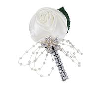 minkissy 1Pièce Broche de Émulation pour Marié Accessoire Chic pour Cérémonie Détails Fins