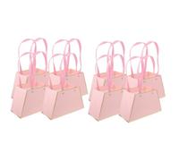 minkissy 2 Ensembles Bac À Fleurs Transportable Pochette Rangement Pochette De Rangement En Filet À Butin Fleuris Bouquet Décoratif 4 Pièces * 2