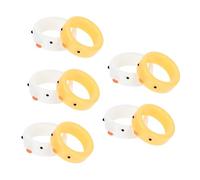 minkissy 2 ensembles Bague Queue Femme Bagues Femme Animé Bagues Élégantes Petites Bijoux Pour Pour Fille Bijoux Pour Fille s 10 pièces * 2