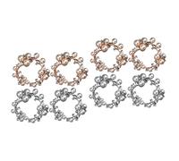 minkissy 2 Ensembles Boucles À Talons Hauts Décoration Nœud En Perles Breloques Pour Chaussures Femmes Clips De Chaussures Breloques Swift Breloques Pour Chaussures Breloques De 2 paires*2