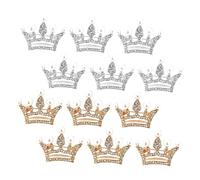 minkissy 2 ensembles Broche Couronne Pour Femme Épingle À Revers Broches Pour Femme Épingle Esthétique Épingle À Poitrine Broche Pour Vêtements Épingle À Châle Broche 12 pièces * 2