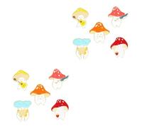 minkissy 2 Ensembles Broches Avec Huile Accessoires De Mode Créatifs Pour Décoration Vêtements Sacs Chapeaux Style Aléatoire 5 Pièces * 2