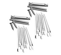 minkissy 2 ensembles Mini Kalimba Touches DIY Instrument de Musique Portable pour Débutants pour Famille et Amis Design Élégant Parfait pour Performance et Loisirs