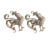 minkissy 2 Ensembles Pendentifs Laiton Forme De Coq Pour Diy Charms Pour Création De Bijoux Et Décorations Artisanales 2 Pièces * 2