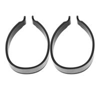 minkissy 2 Paires Clips Réfléchissants pour Pantalon de Cyclisme Unisexes en Plastique Ajustement Sécurisé, Empêchant Les Vêtements de Se Coincer la Chaîne pour Vélo Longue Distance et VTT
