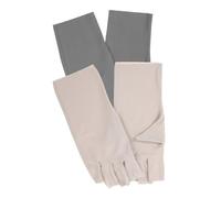minkissy 2 Paires De Protection Solaire Femme De Conduite De Protection Uv Pour Les Ongles Uv Ongles Uv Mains Sans Doigts De Course Touche Nylon